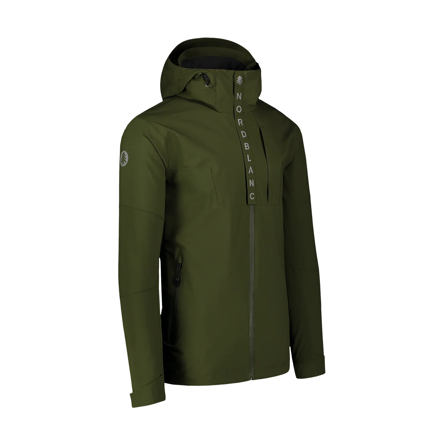 Outdoor jacket men's - COMPASS khaki-2
