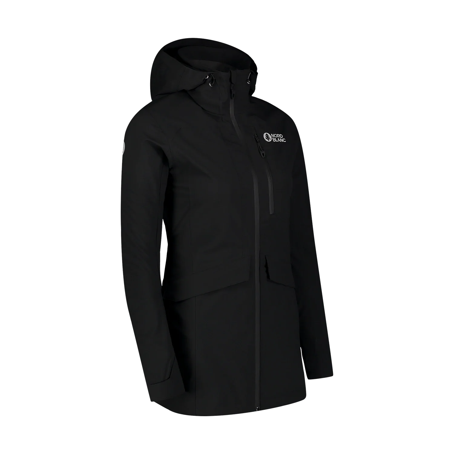 Waterproof outdoor jacket women's - WITCHING black-2