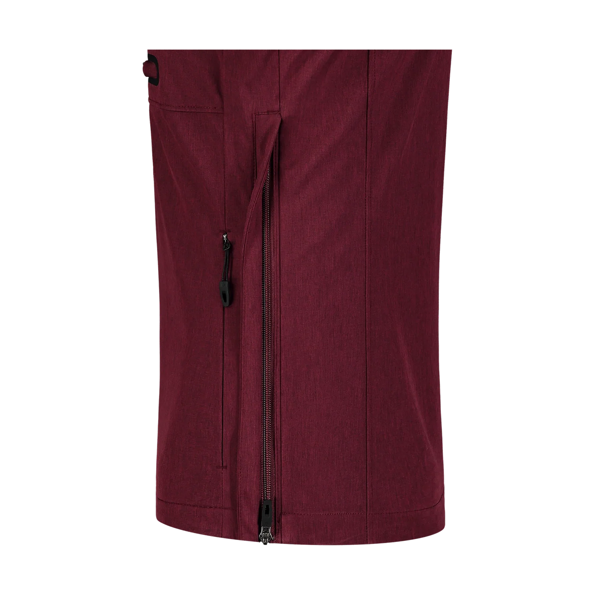 Waterproof light softshell anorak women's - KANGAROO wine red – image 5