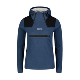 Waterproof light softshell anorak women's - KANGAROO blue