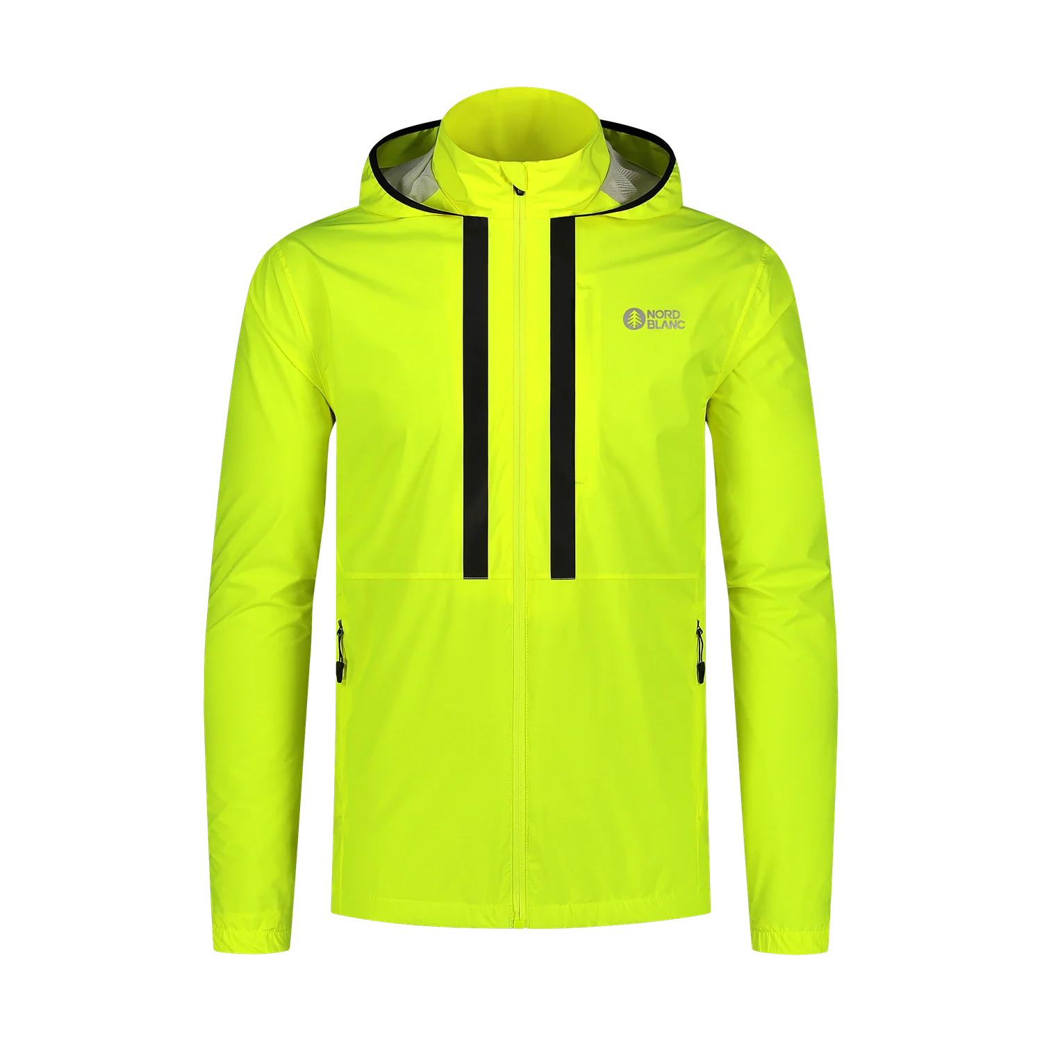 Waterproof sport jacket men's - SECURED yellow-1