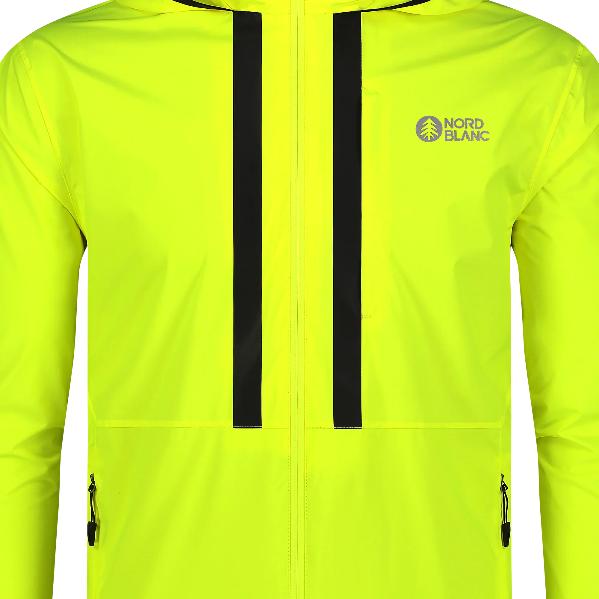 Waterproof sport jacket men's - SECURED yellow-8