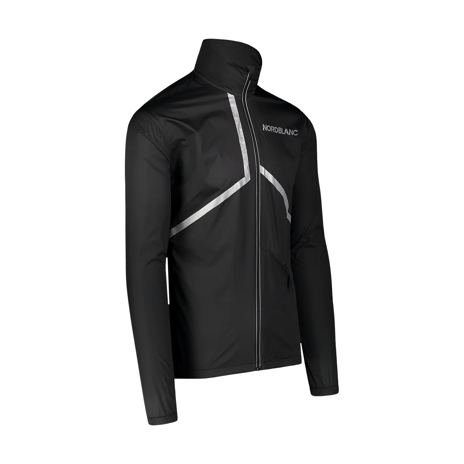 Jachetă sport ultra-ușoară pentru bărbați - REFLECTIVE neagră-2