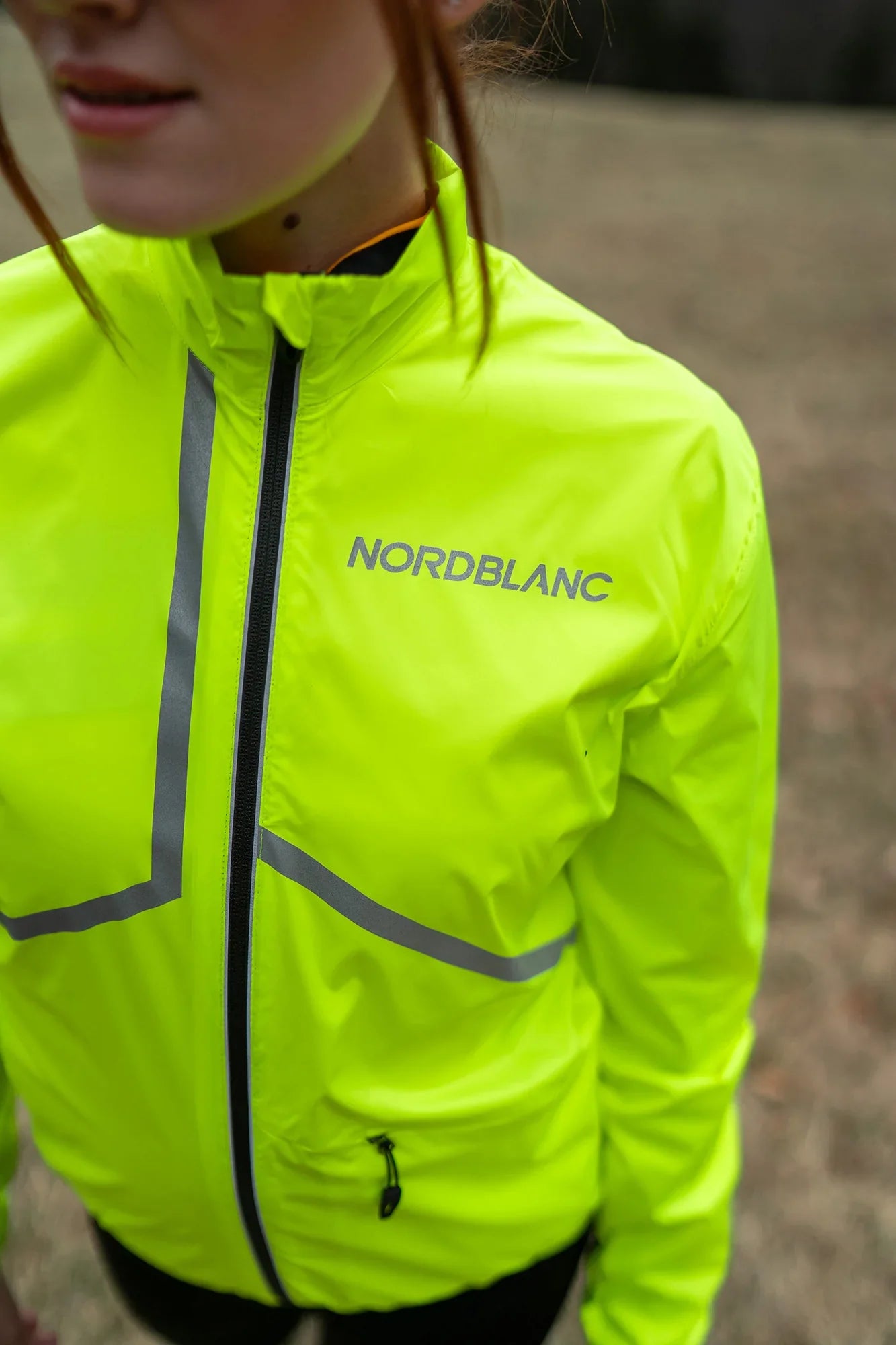 Ultralehká sportovní bunda dámská - REFLEXION zářivě žlutá-6