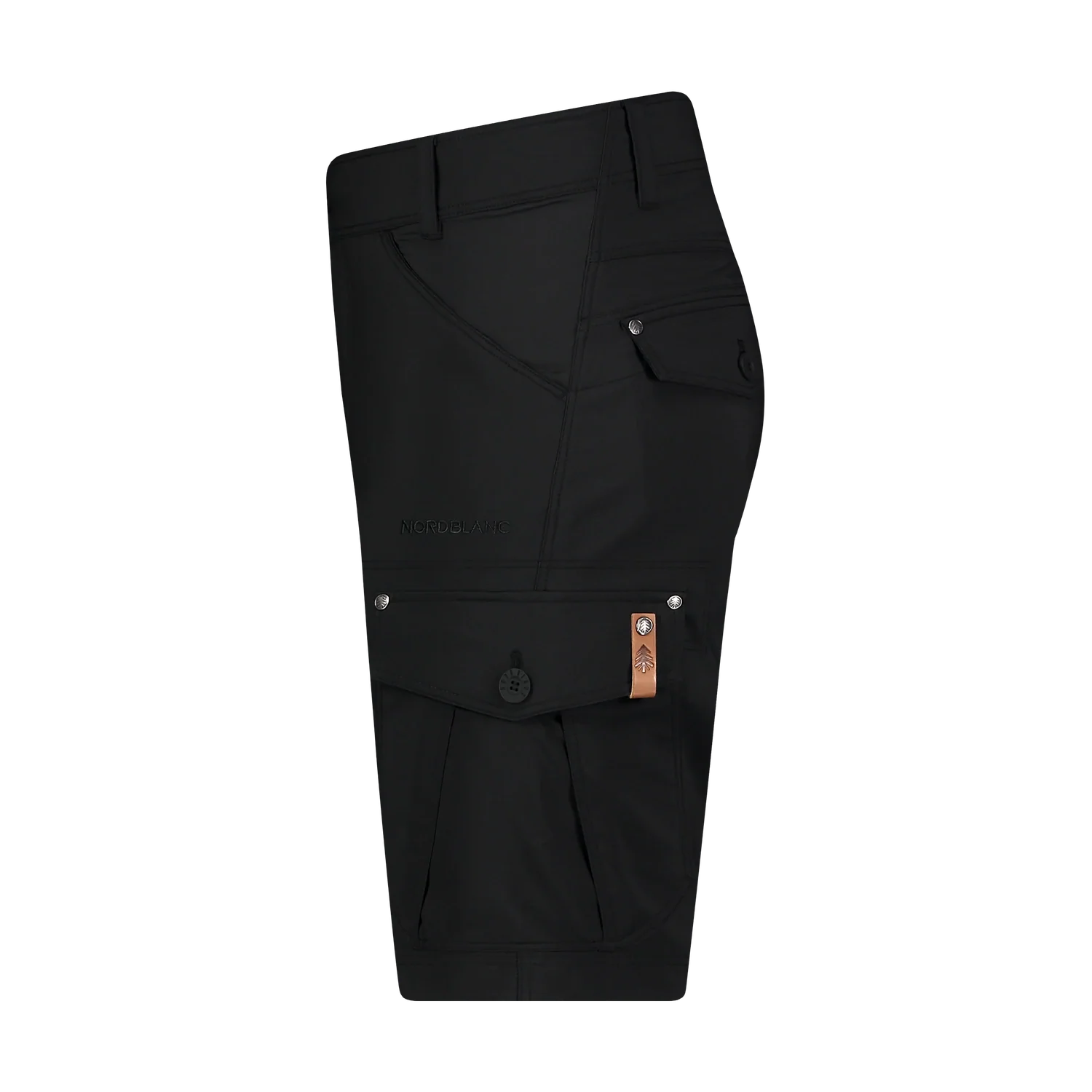 Shorts Herren - PATCHPOCKET schwarz-5