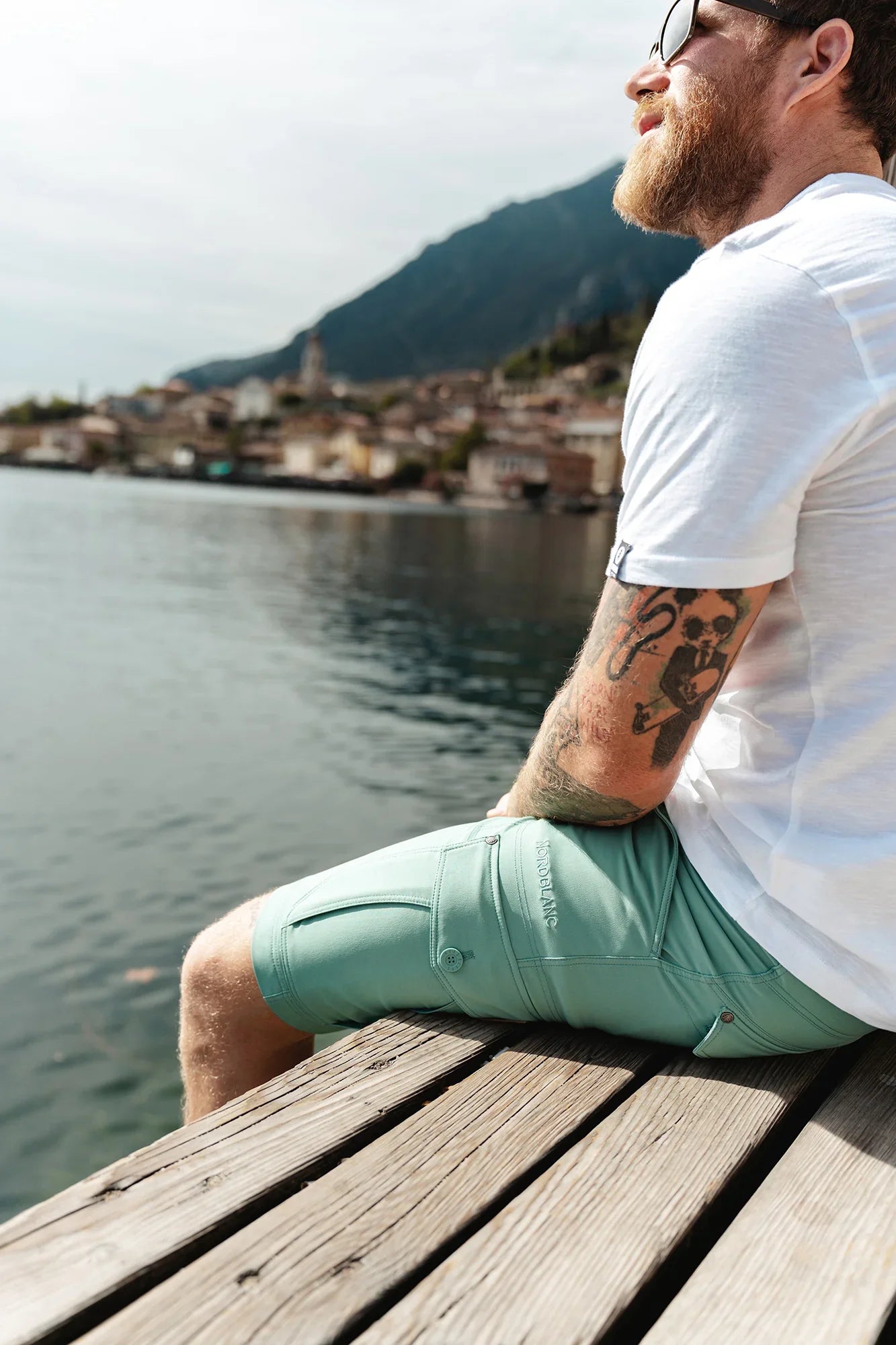 Shorts Herren - PATCHPOCKET grün-4