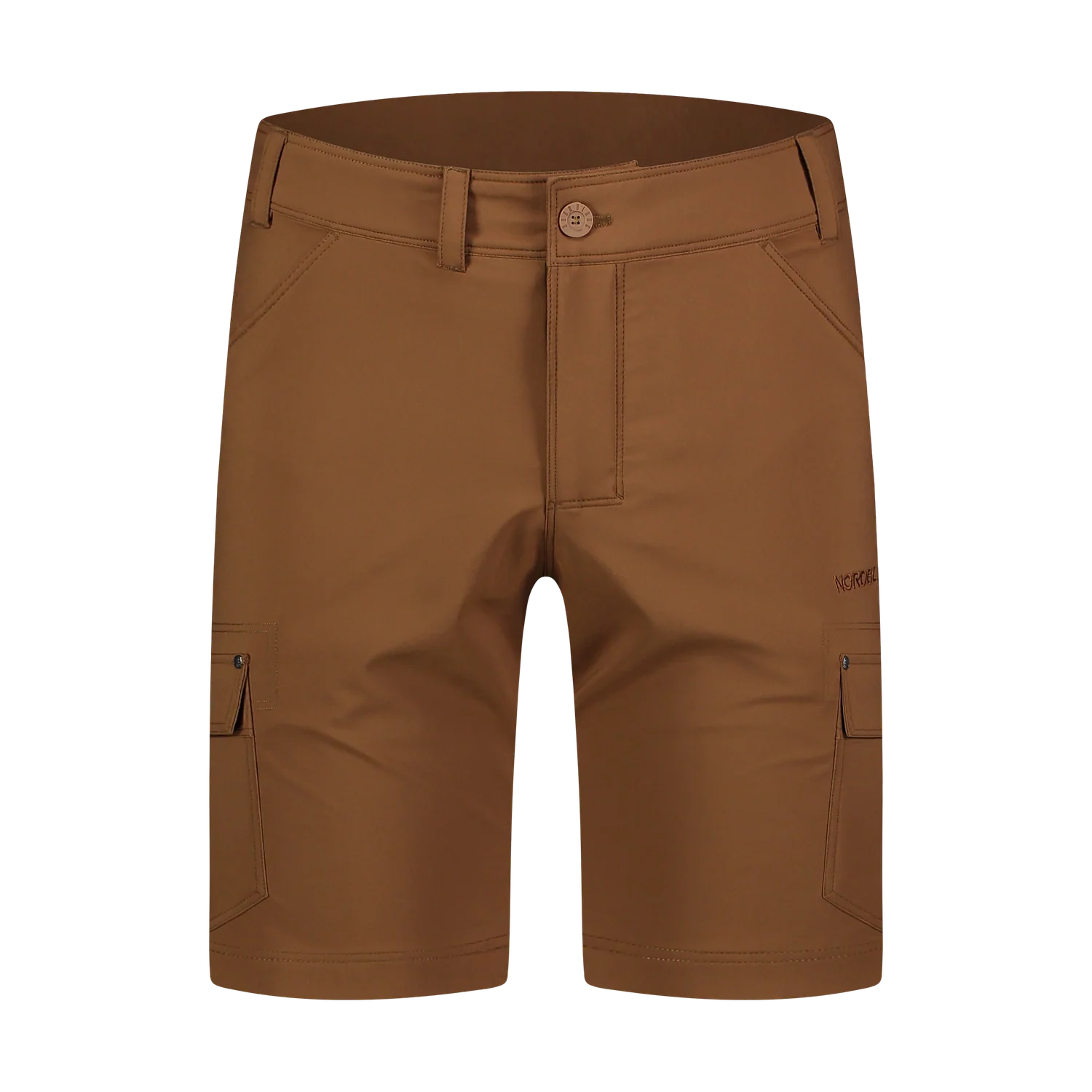 Kraťasy pánske - PATCHPOCKET hnedé