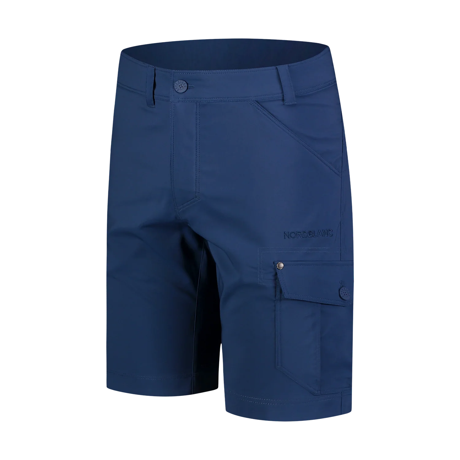 Kraťasy pánske - PATCHPOCKET modré-2