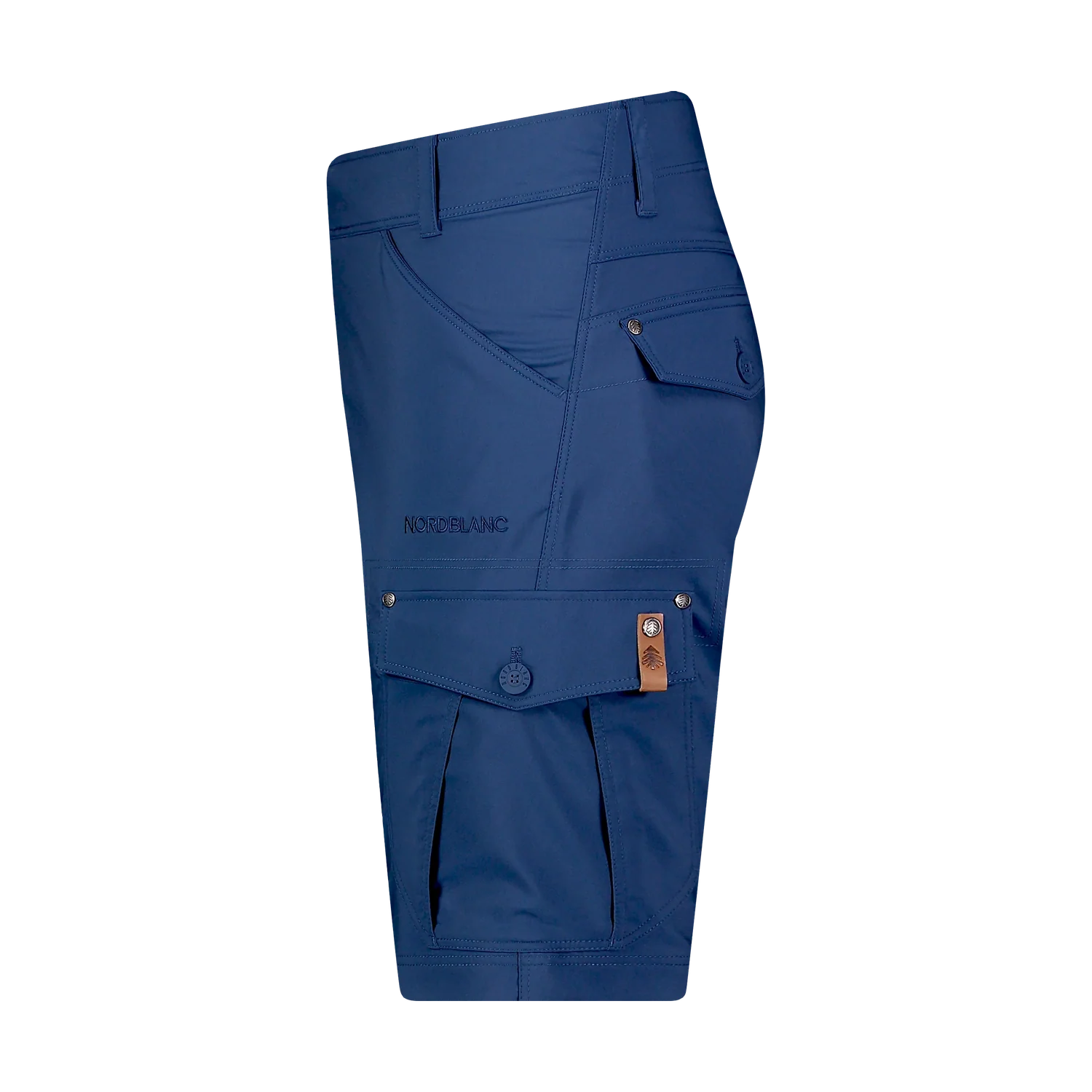 Kraťasy pánske - PATCHPOCKET modré-5