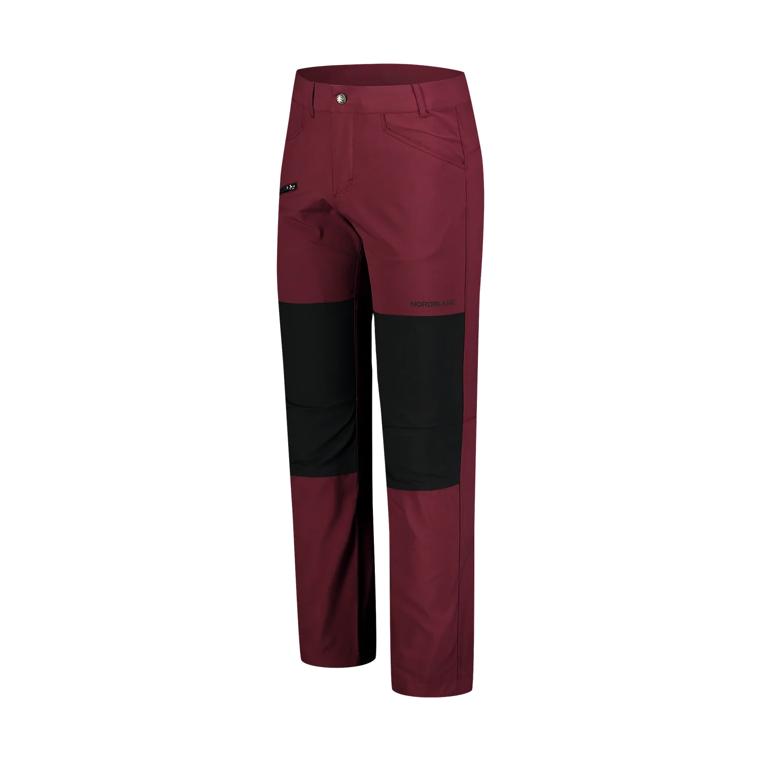 Outdoor pants men's - CLOUT wine red-2
