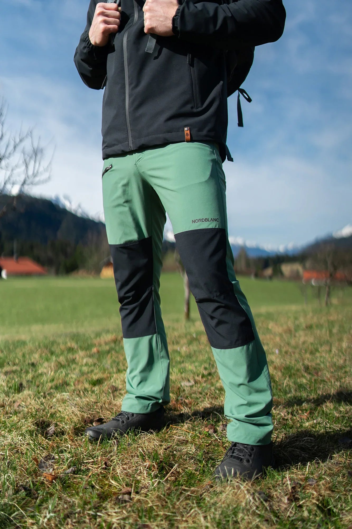 Outdoor pants men's - CLOUT green-4