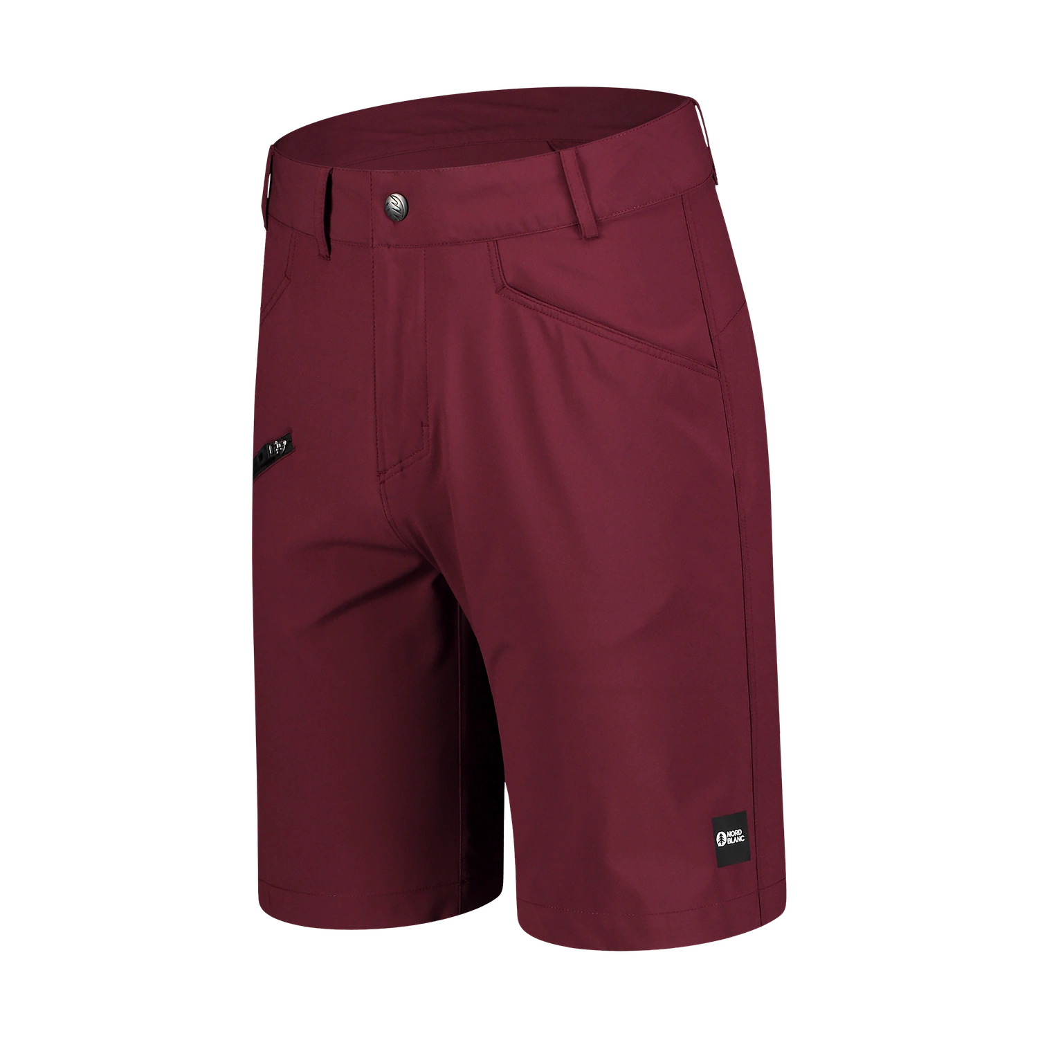 Outdoor shorts men's - BERMUDAS wine red-2