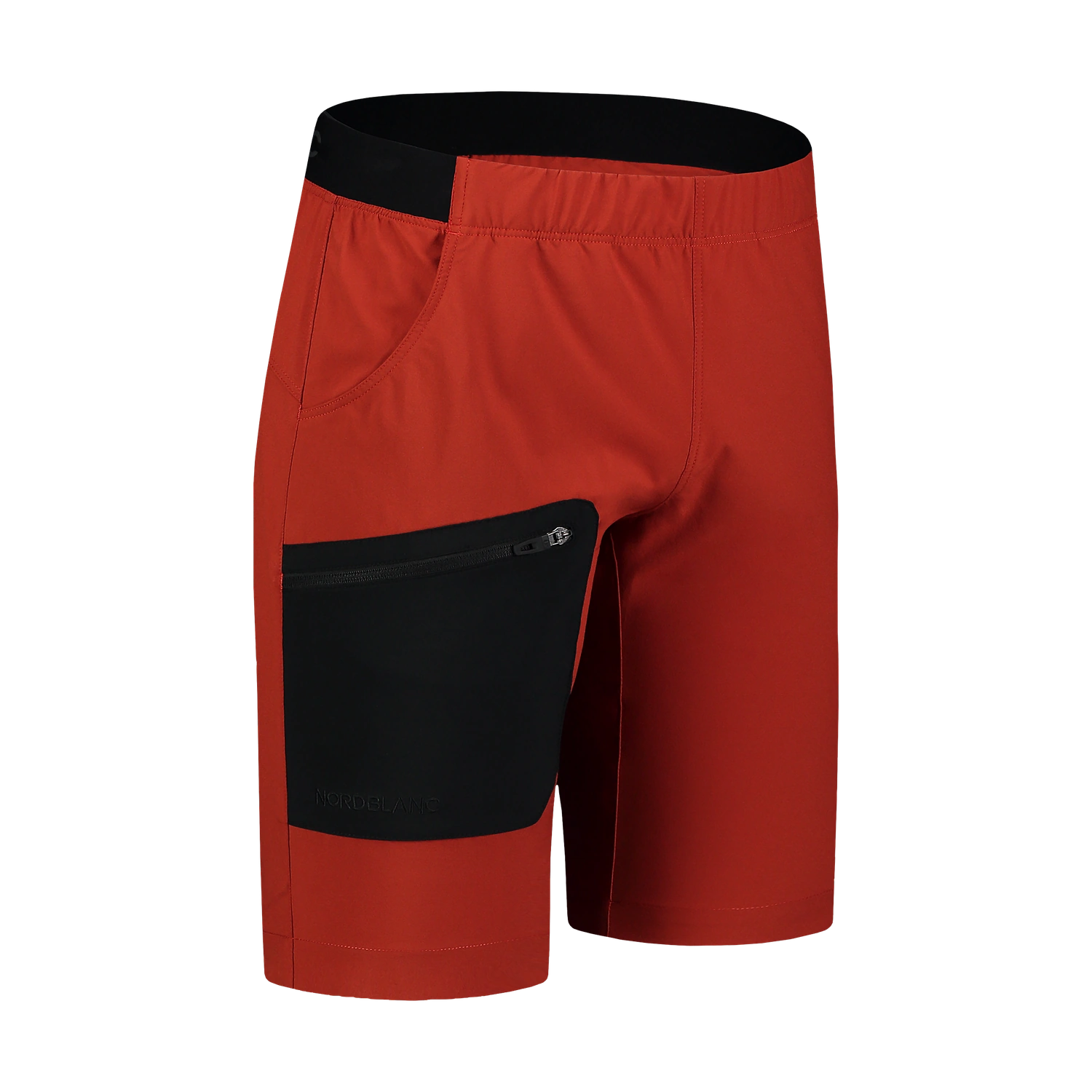 Lahke outdoor kratke hlače moške - WAIST rjave-3