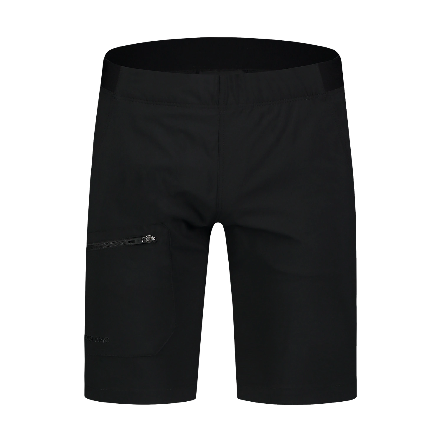 Lagane outdoor kratke hlače muške - WAIST crne-1
