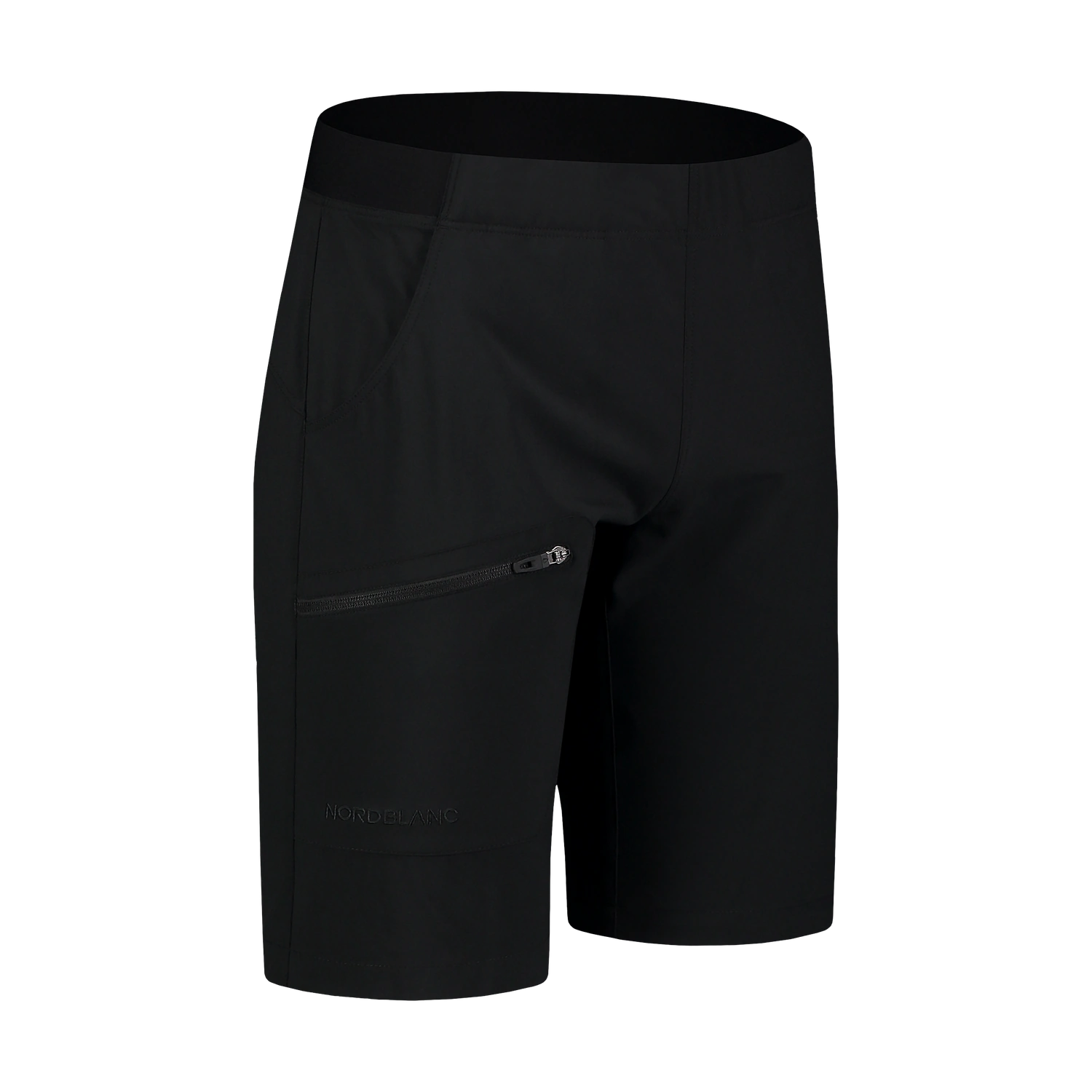 Lagane outdoor kratke hlače muške - WAIST crne-3