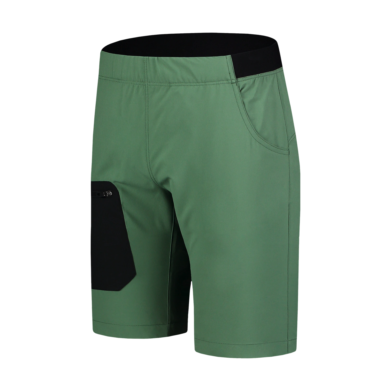 Lagane outdoor kratke hlače muške - WAIST zelene-2