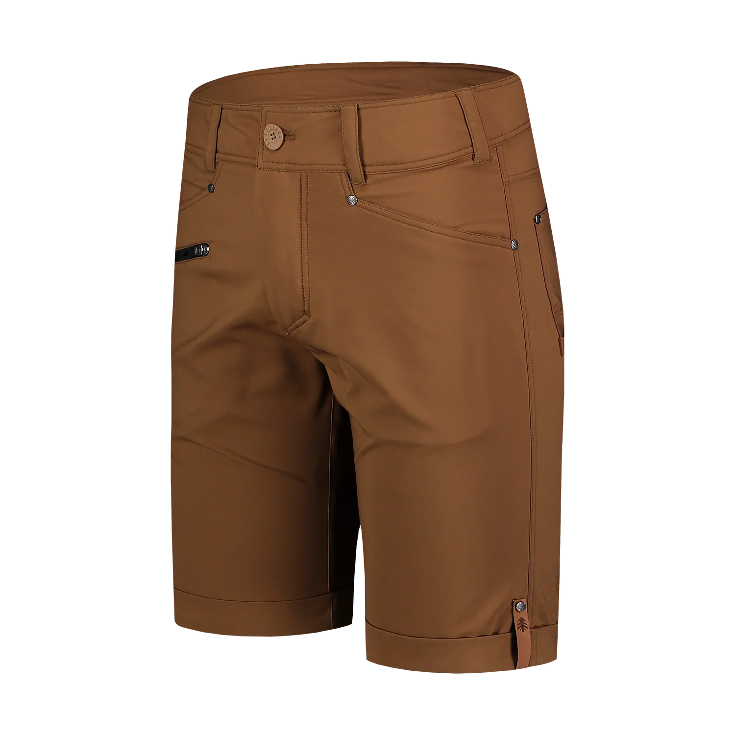 Shorts men's - PEAKS brown-2