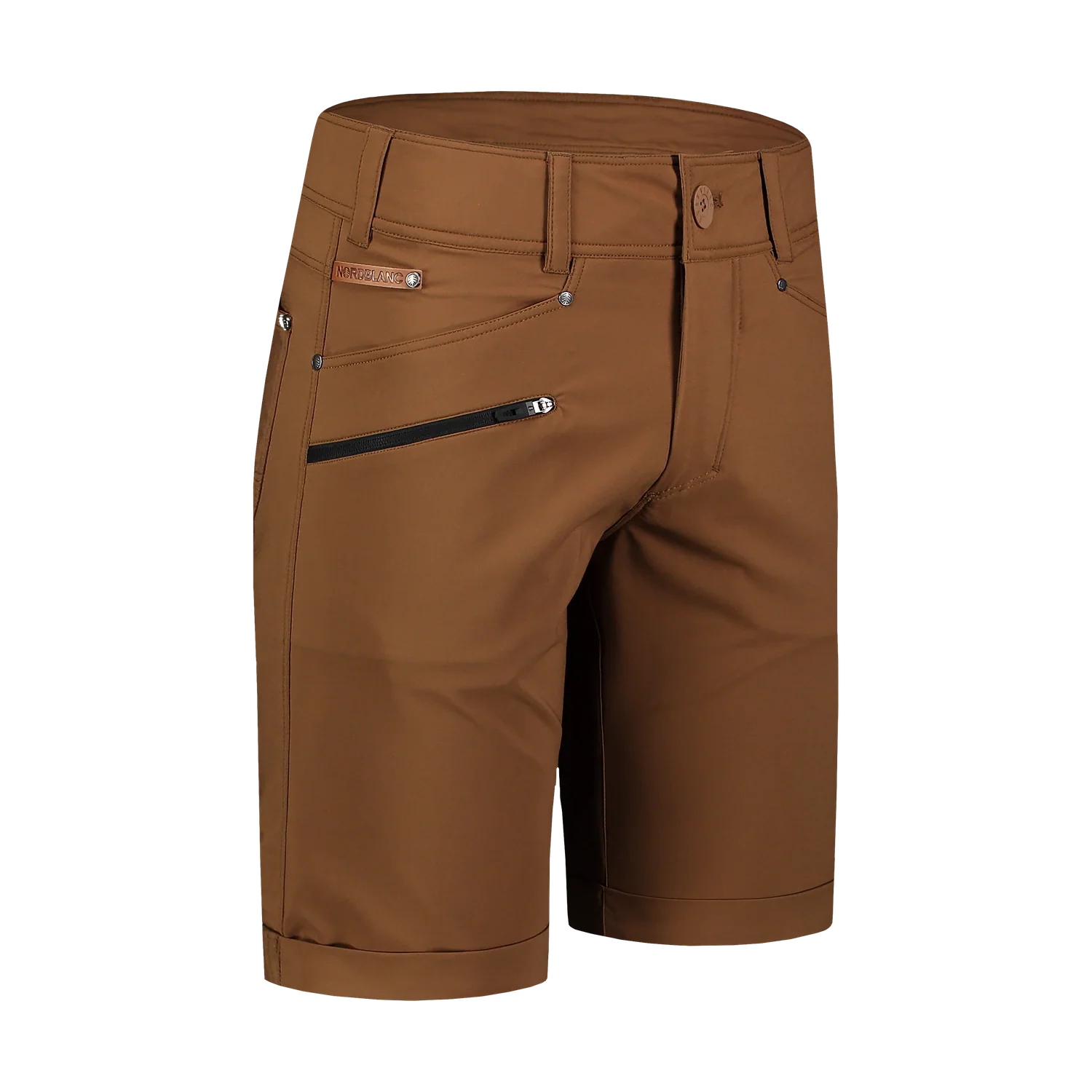Shorts men's - PEAKS brown-6