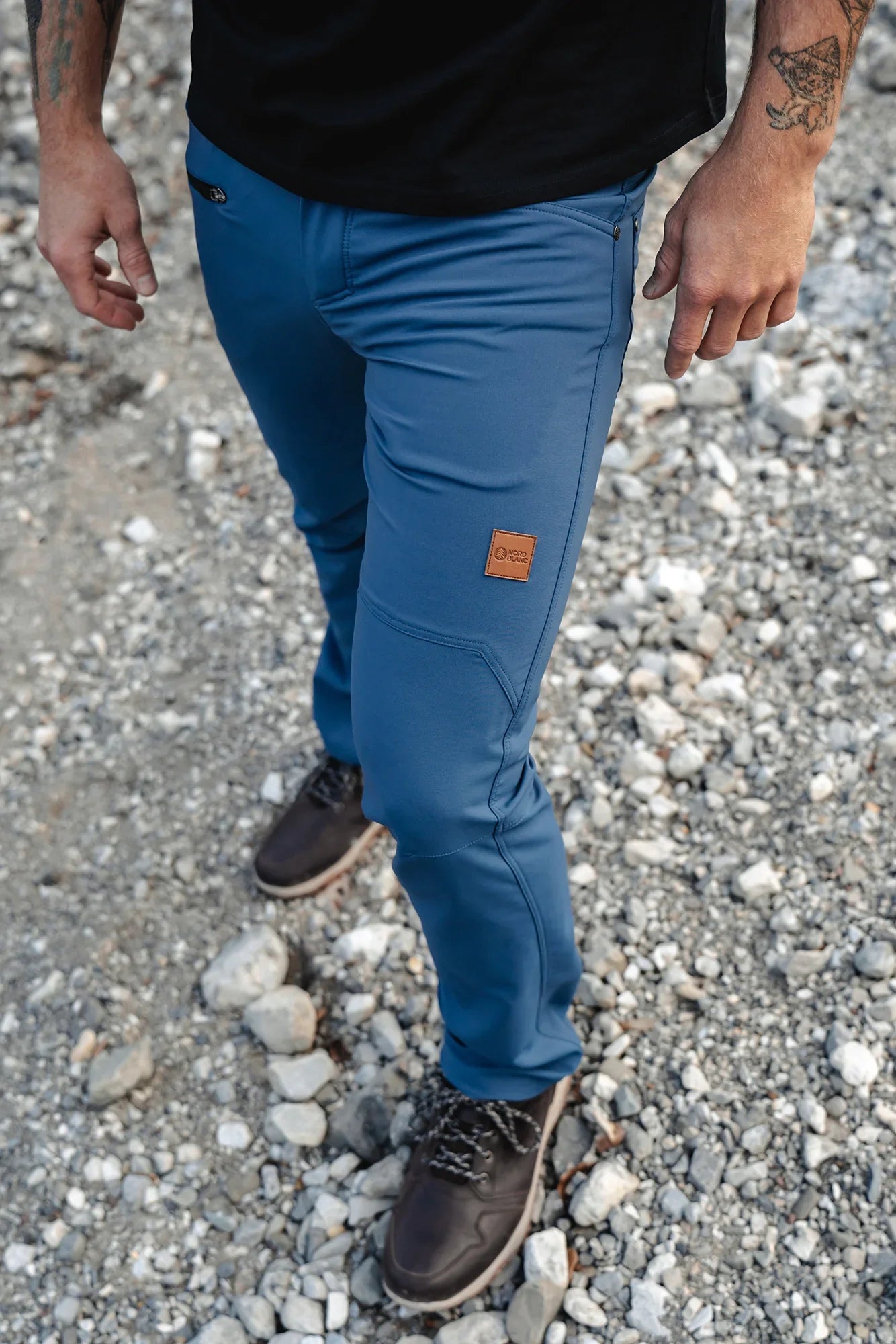 Pants men's - GARNISH blue-4