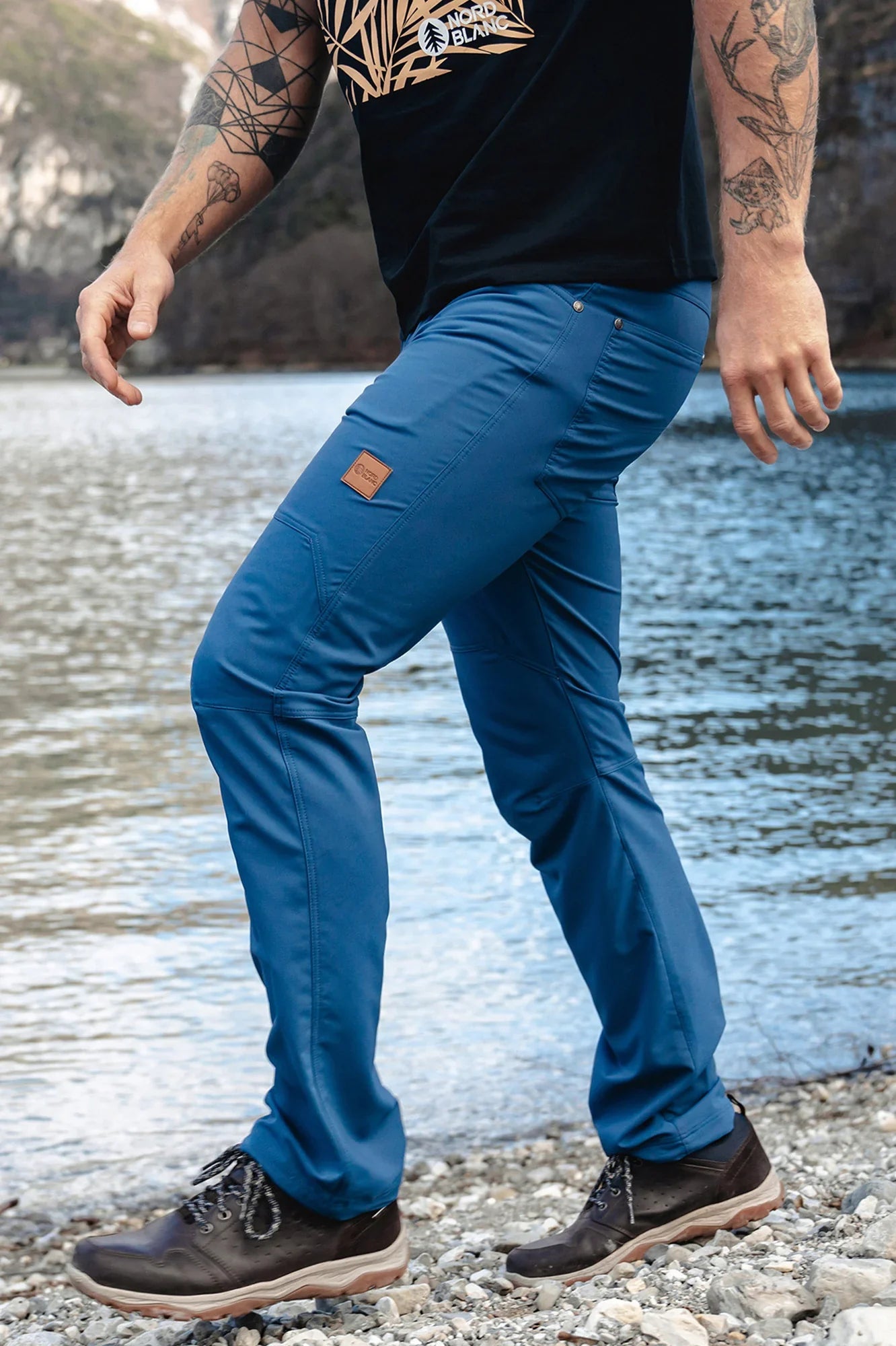 Pants men's - GARNISH blue-6