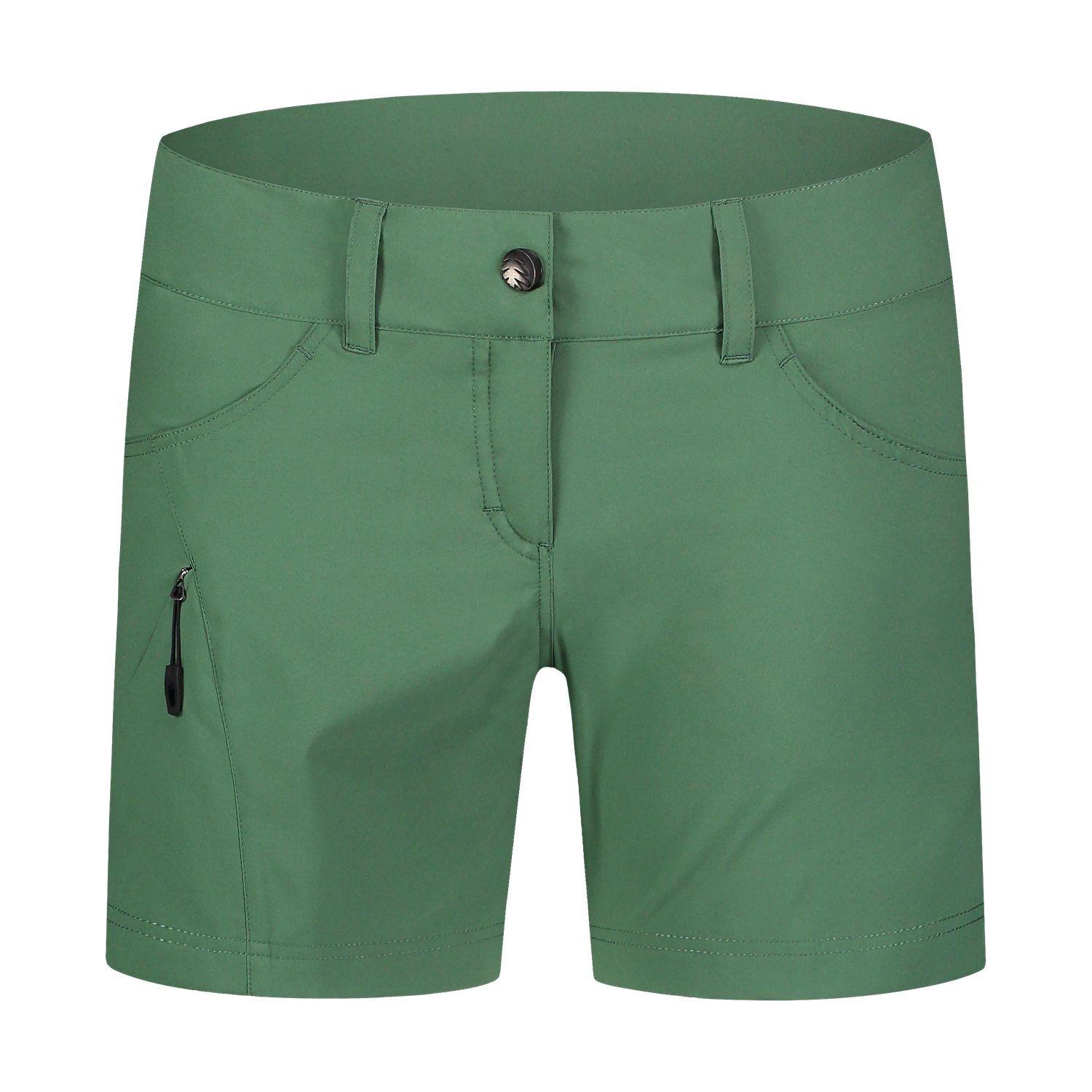 Pantaloni scurți ușori outdoor pentru femei - TACK verzi-1