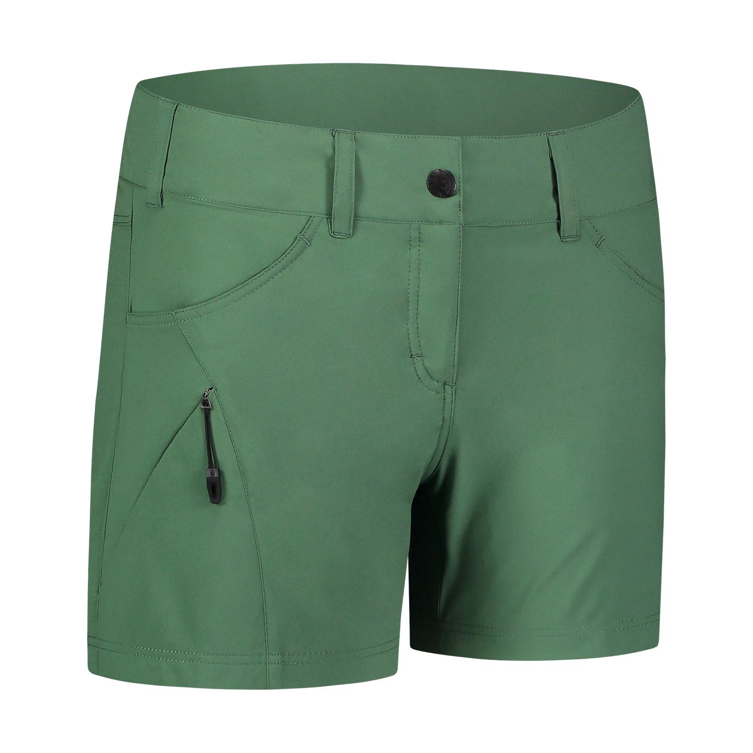 Pantaloni scurți ușori outdoor pentru femei - TACK verzi-3