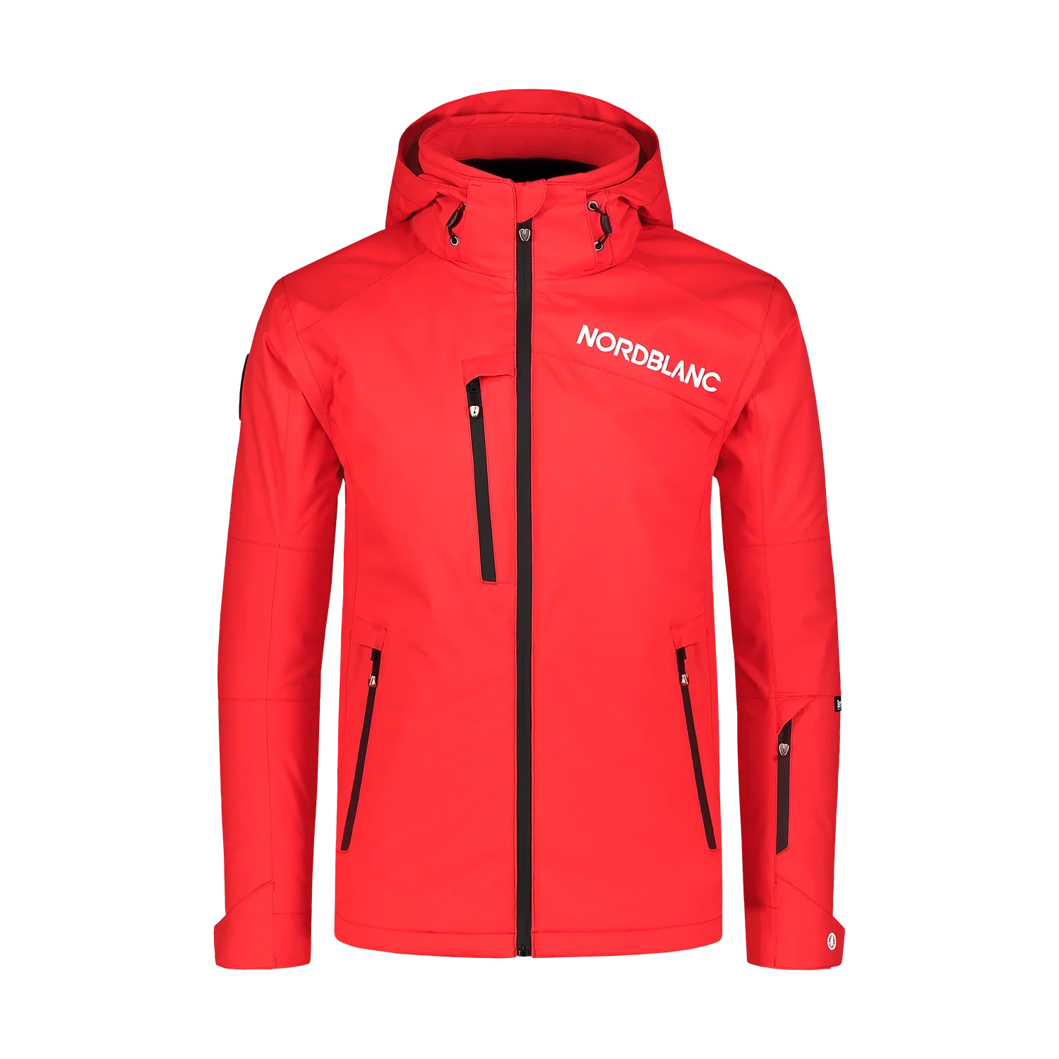 Skijacke Herren - ASCEND rot