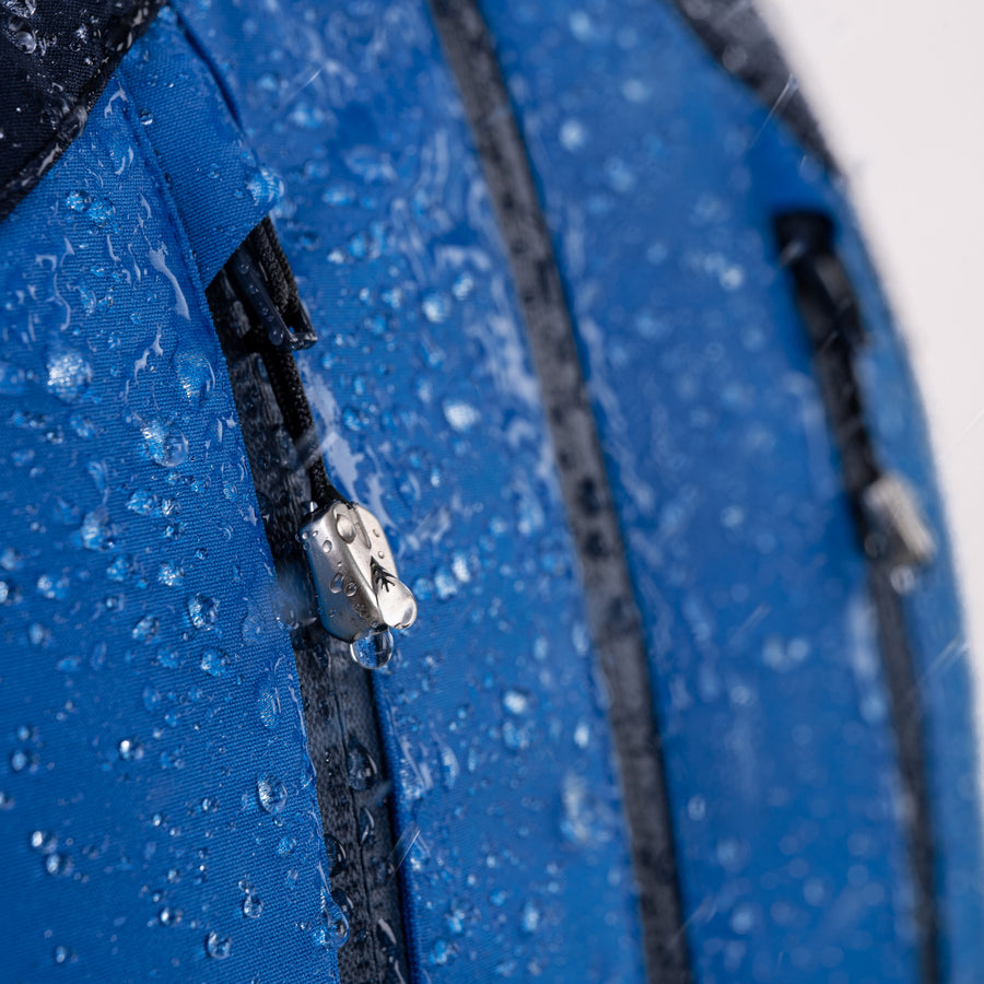 Waterproof zips