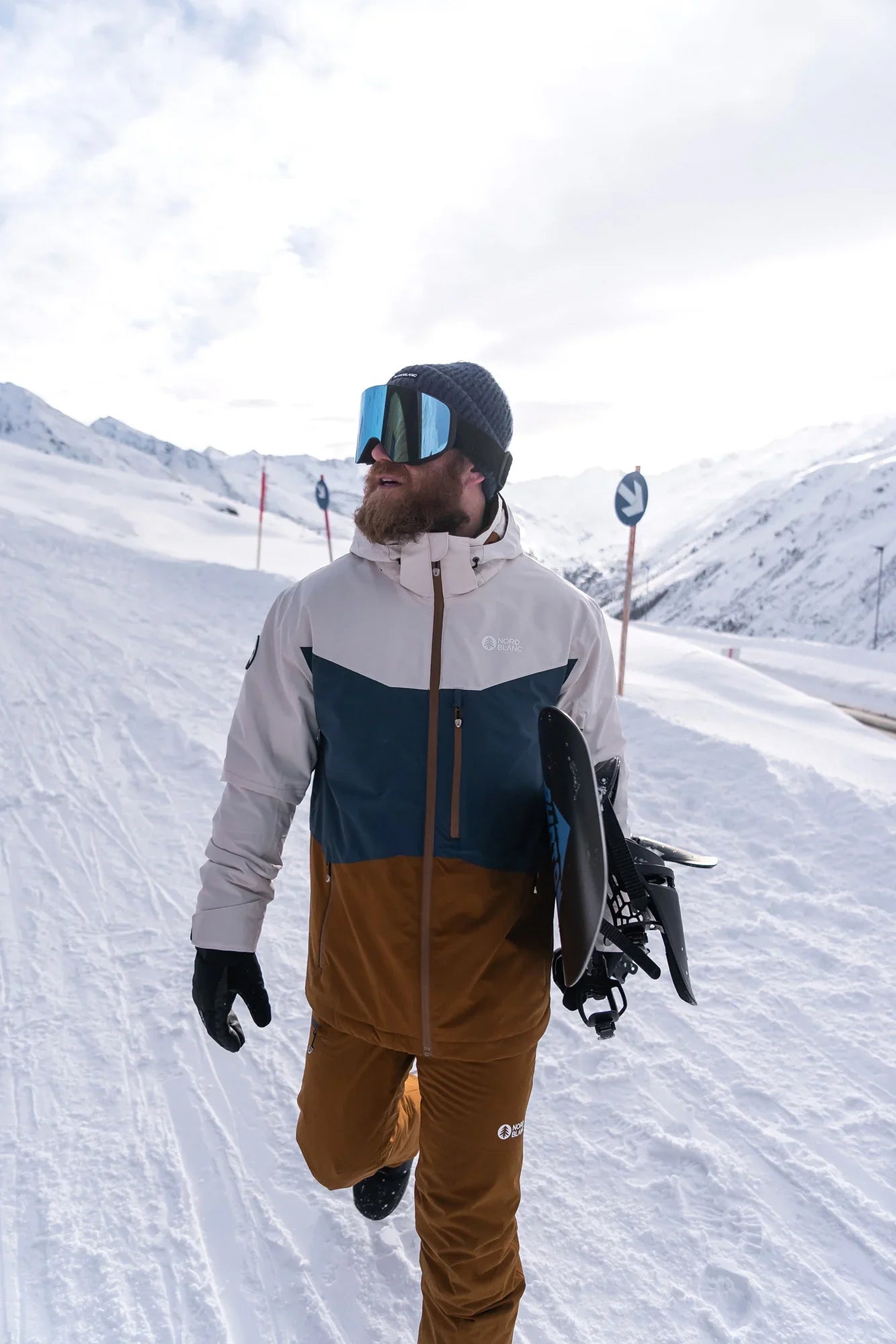 Skijacke Herren - NIVAL blau-2