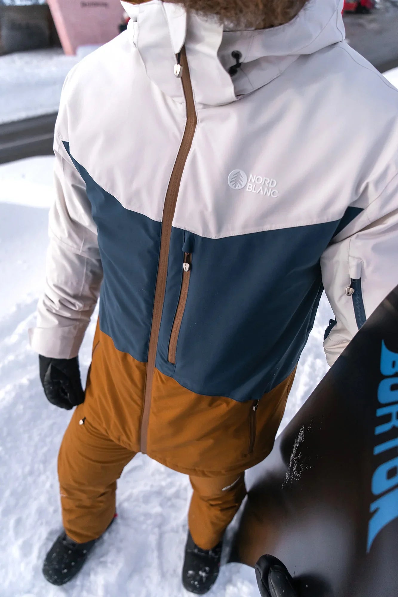 Skijacke Herren - NIVAL blau-3