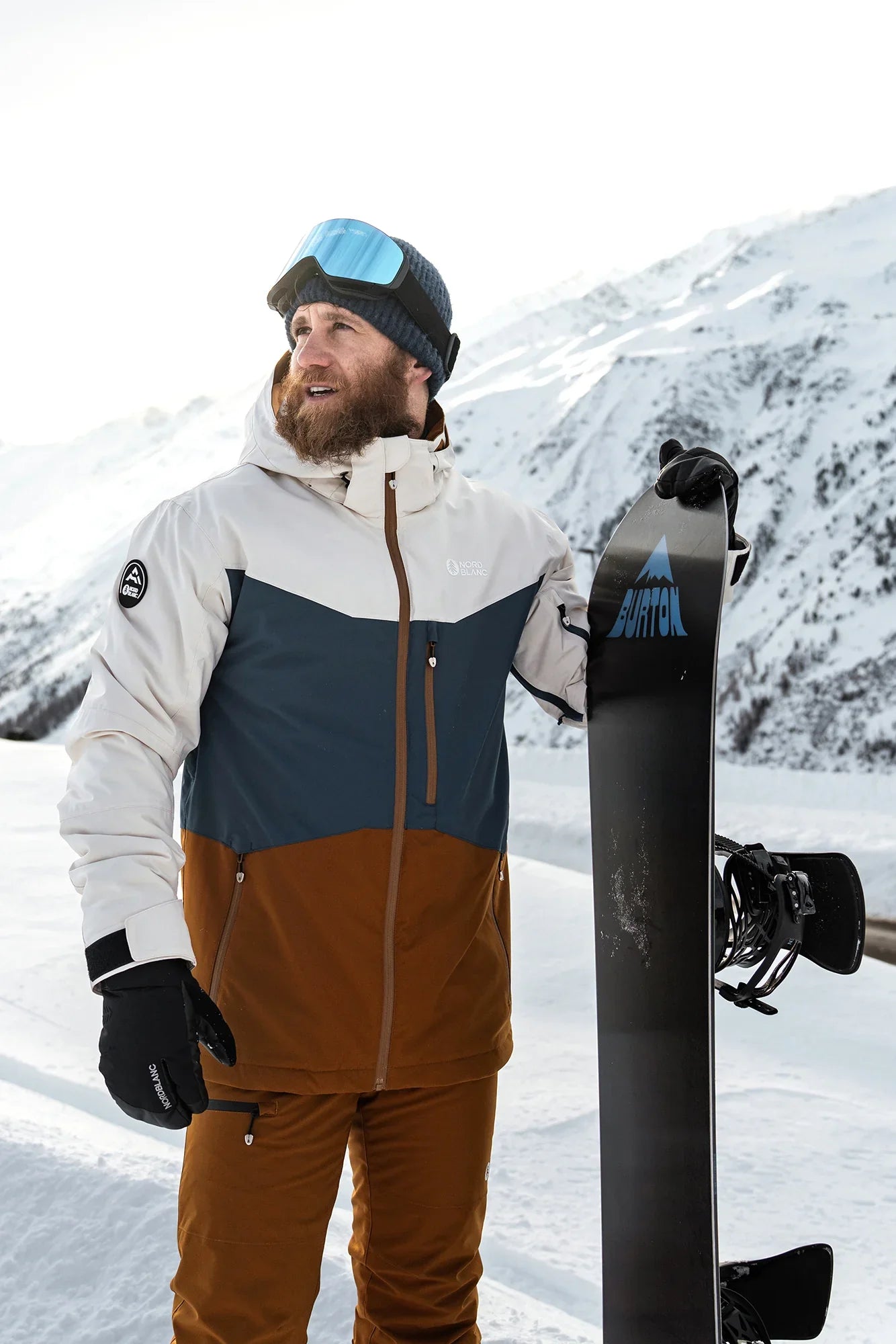 Skijacke Herren - NIVAL blau-6