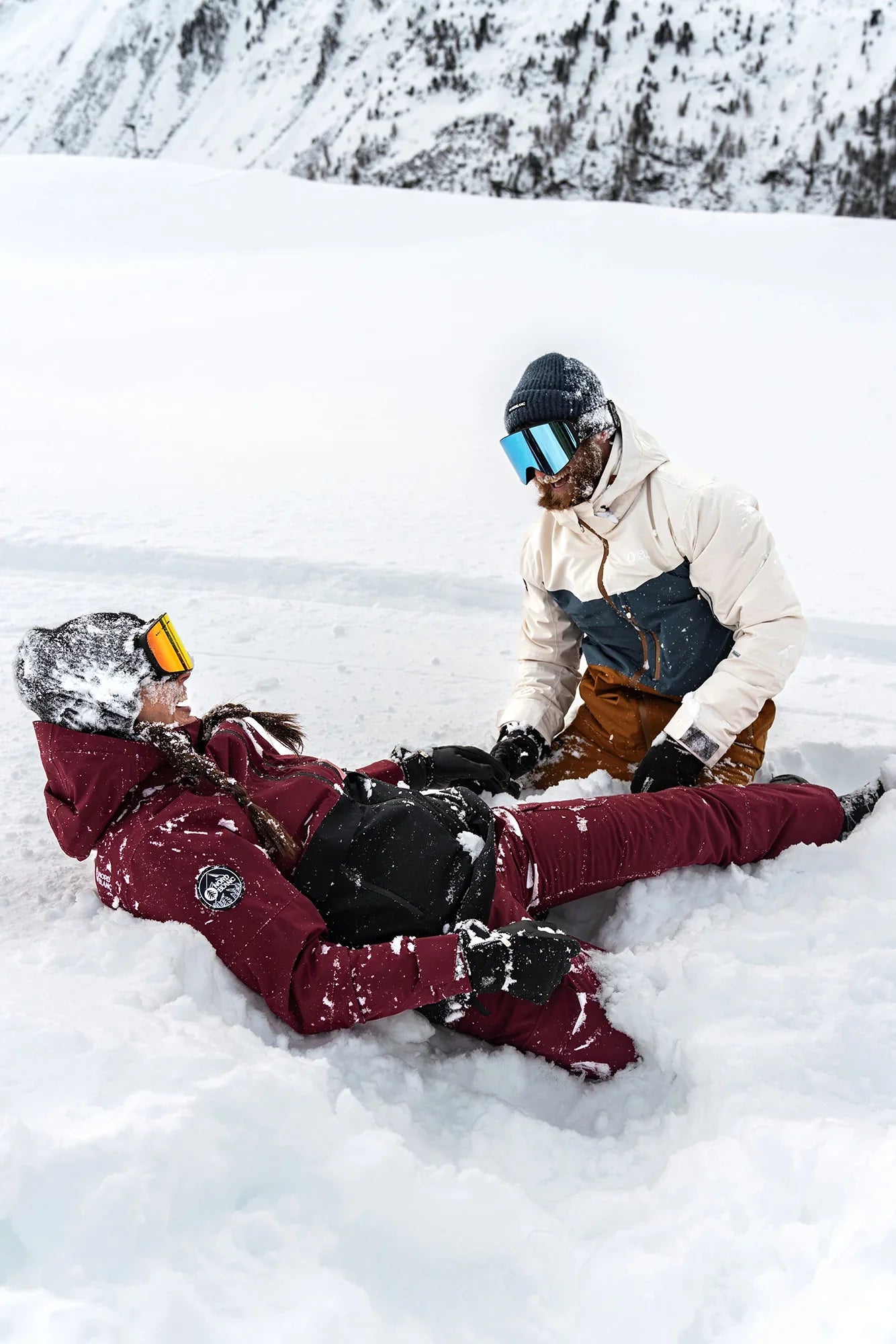 Skijacke Herren - NIVAL blau-7