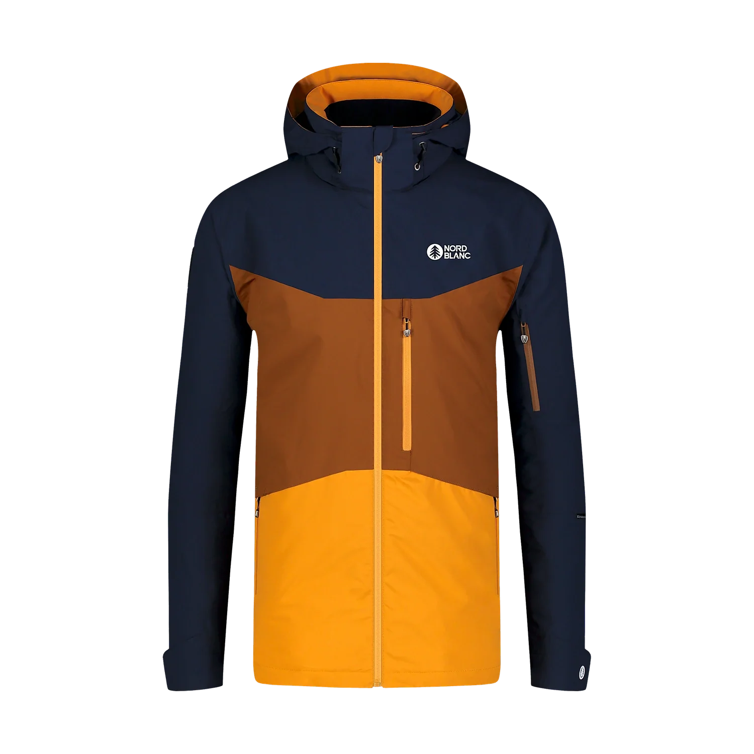 Ski jacket men's - NIVAL brown-1