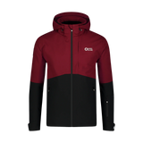 Ski jacket men's - START wine red