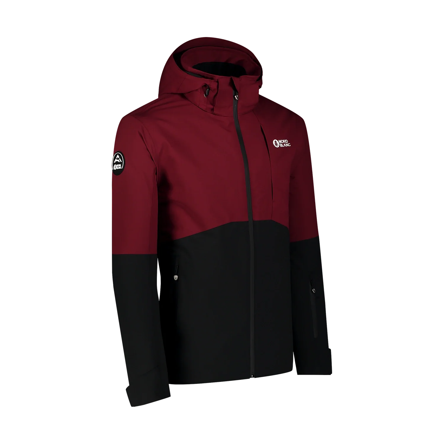 Ski jacket men's - START wine red-2