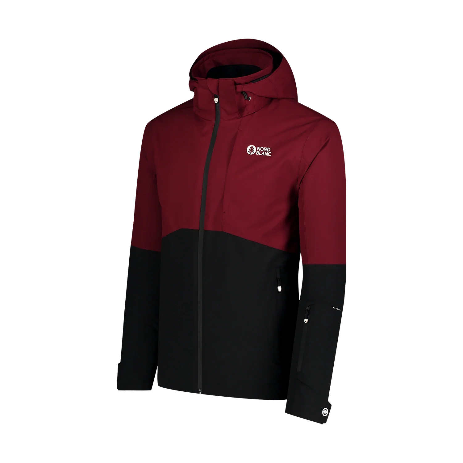 Ski jacket men's - START wine red-3