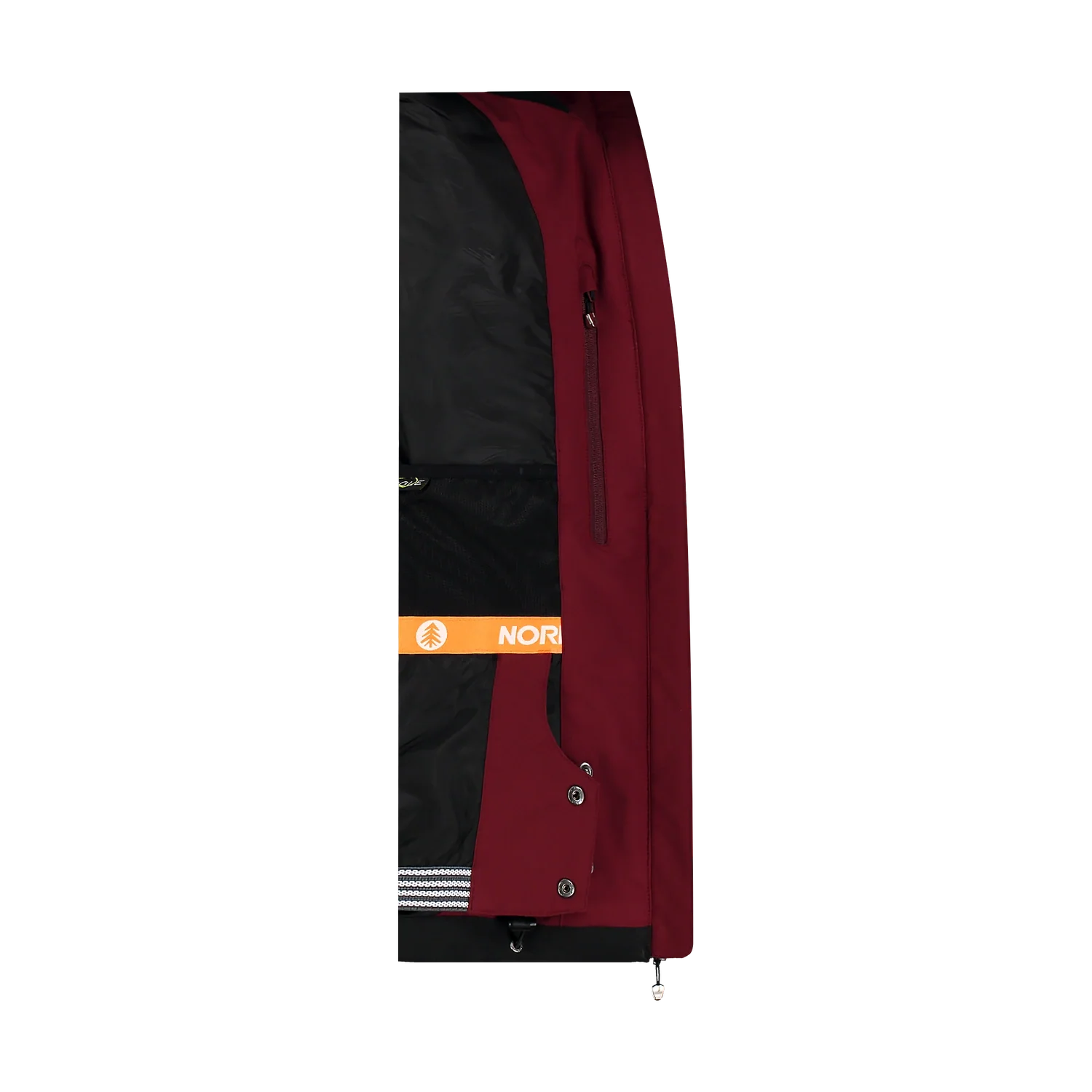 Ski jacket men's - START wine red-7