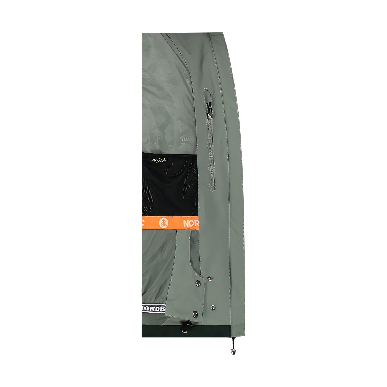 Ski jacket men's - START green-11
