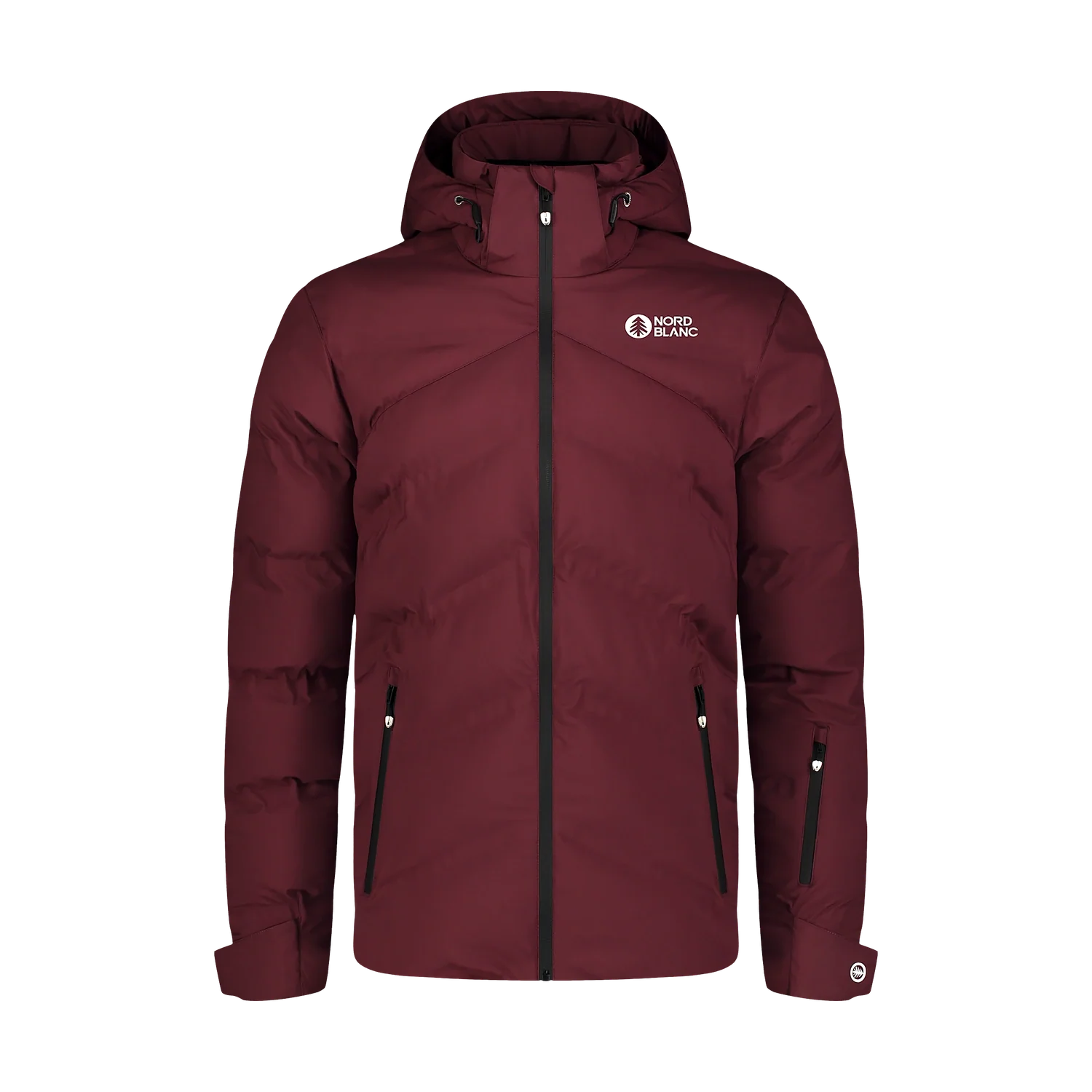 Winterjacke Herren - BRILLIANCY weinrot