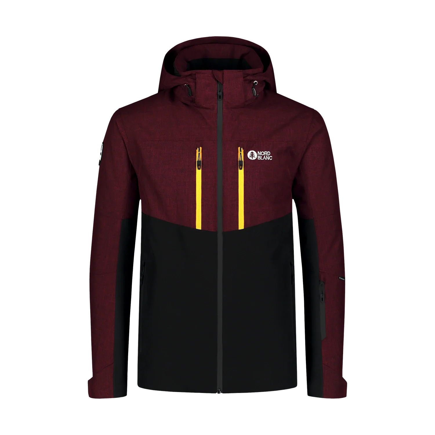 Skijacke Herren - OFFHAND weinrot