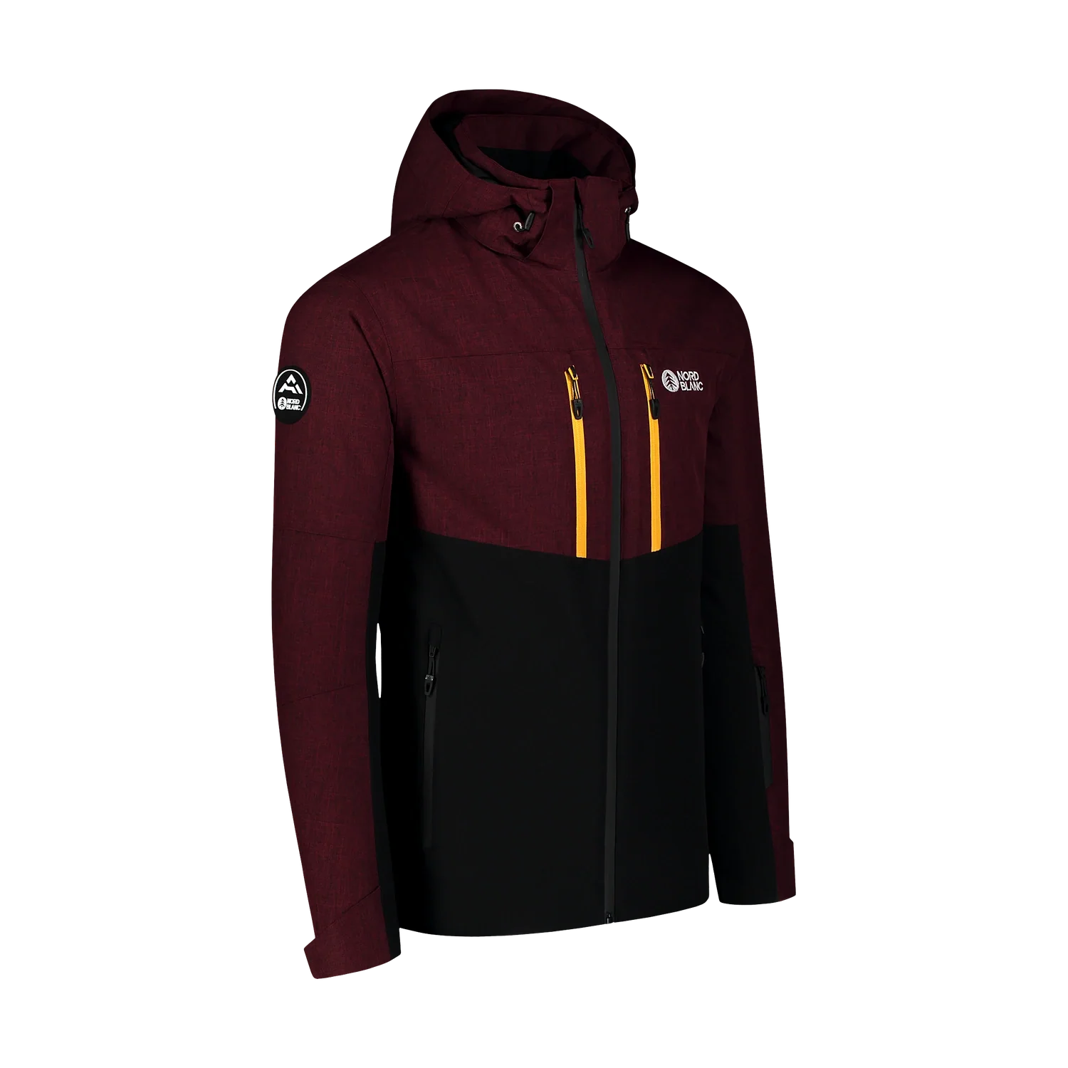 Ski jacket men's - OFFHAND wine red-2