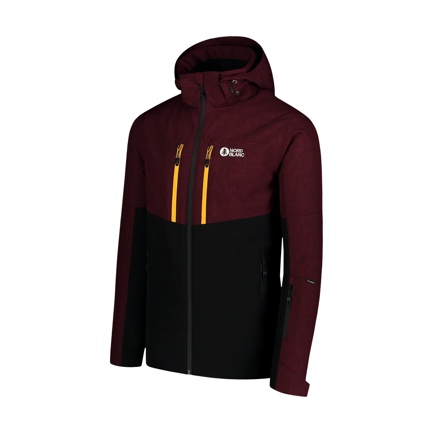 Ski jacket men's - OFFHAND wine red-6