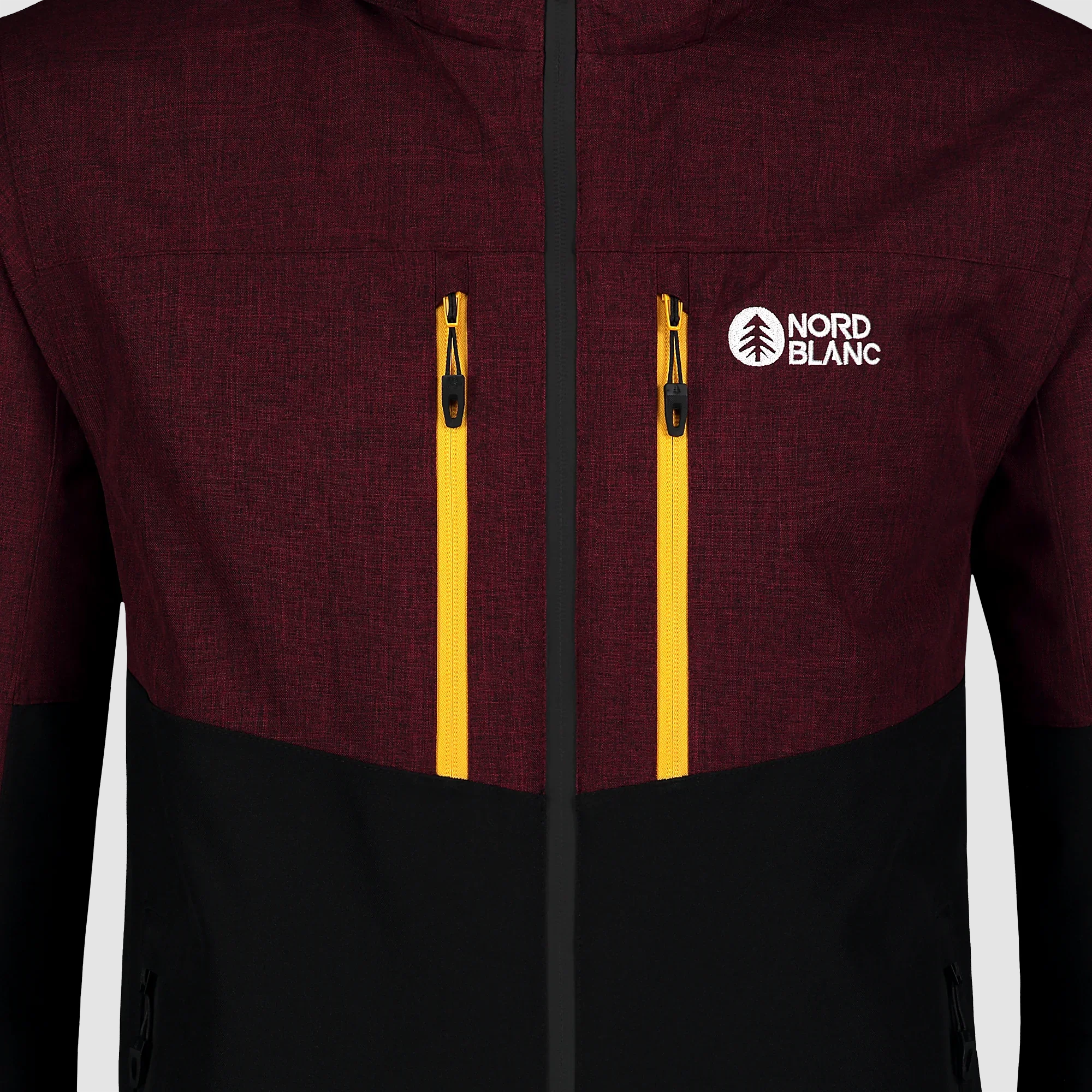 Ski jacket men's - OFFHAND wine red-9