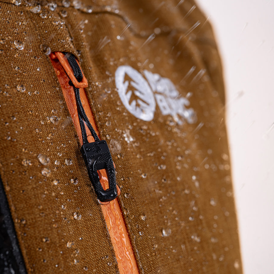 Waterproof zips