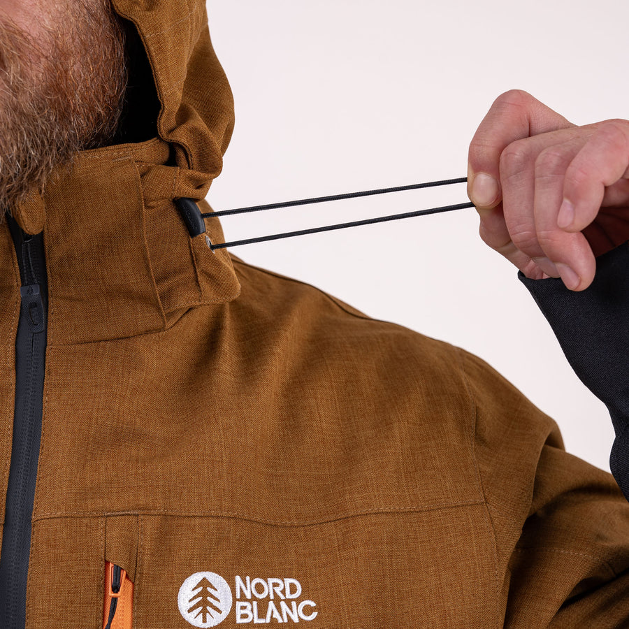 Adjustable hood drawcord