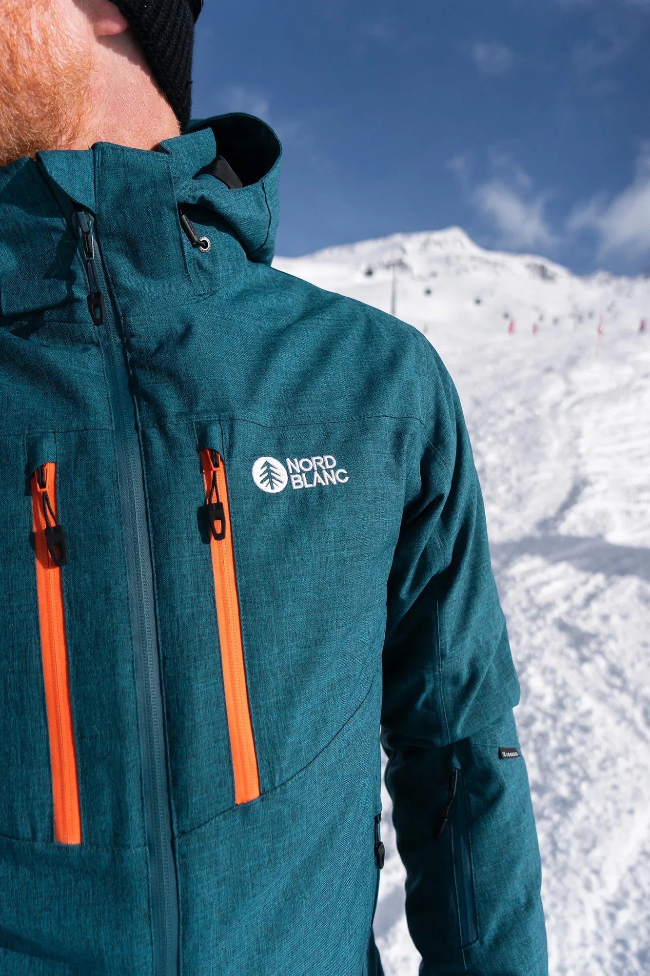 Geacă de schi pentru bărbați - OFFHAND verde-5