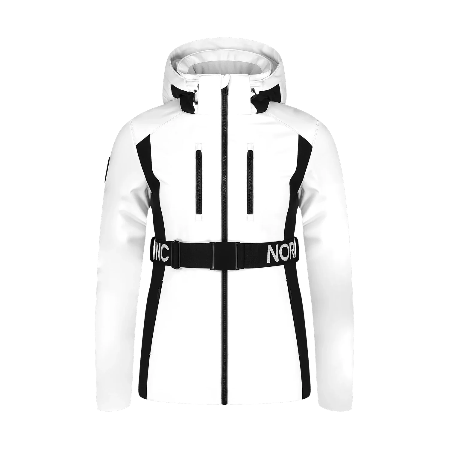 Softshell Skijacke Damen - APRES-SKI weiß