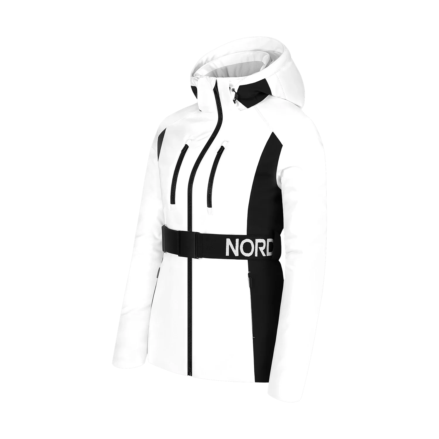 Softshell Skijacke Damen - APRES-SKI weiß-8