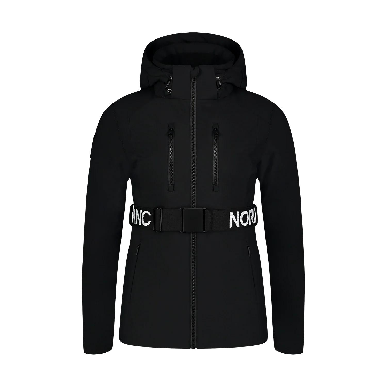 Softshell Skijacke Damen - APRES-SKI schwarz