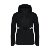 Softshell ski jacket women's - APRES-SKI black
